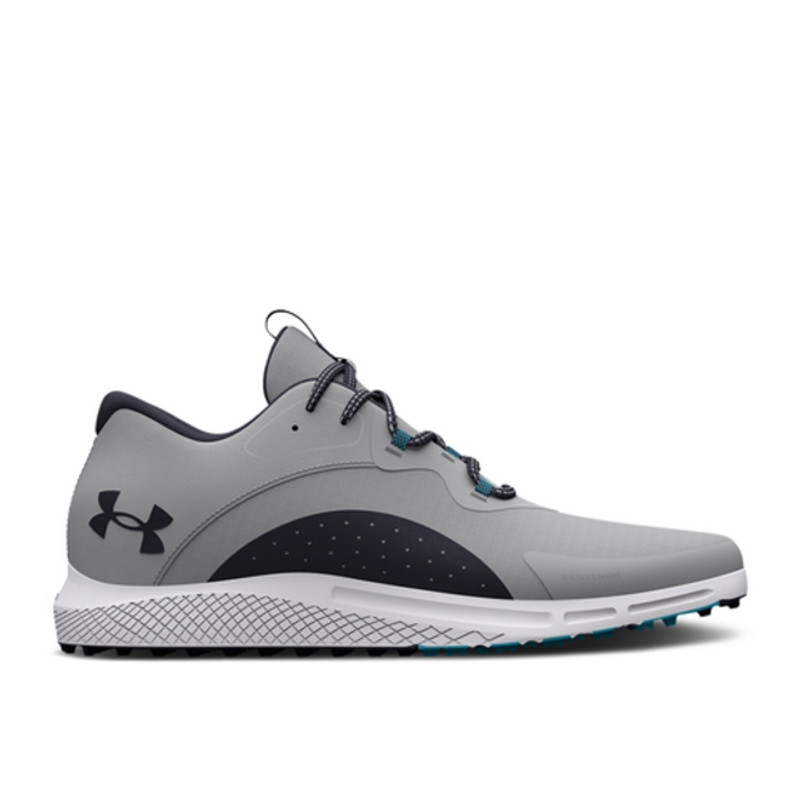 Under Armour Charged Draw 2 Spikeless Golf 'Grey Midnight Navy' | 3026399-101