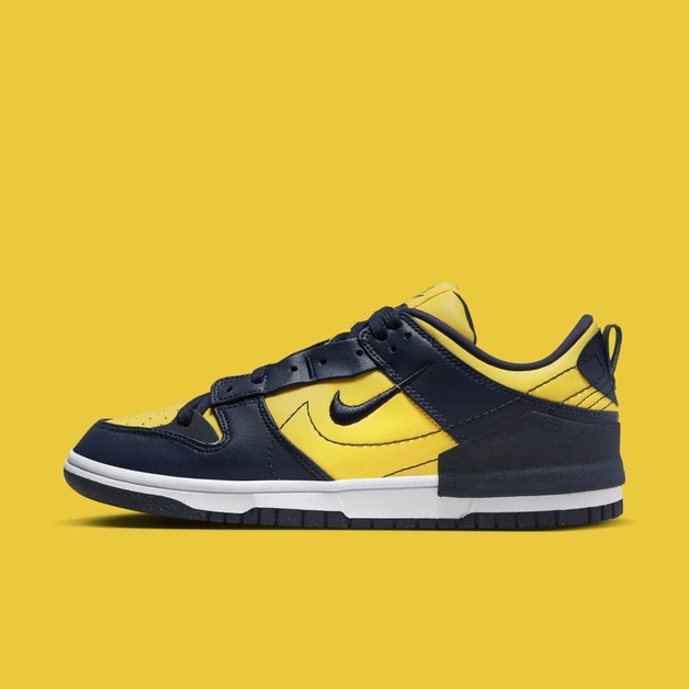 „Michigan“ Farben decken den neuen Nike Dunk Low Disrupt 2