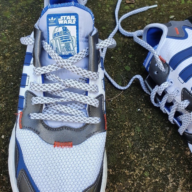 The First Pictures of the Star Wars x adidas Nite Jogger "R2-D2" Have Appeared