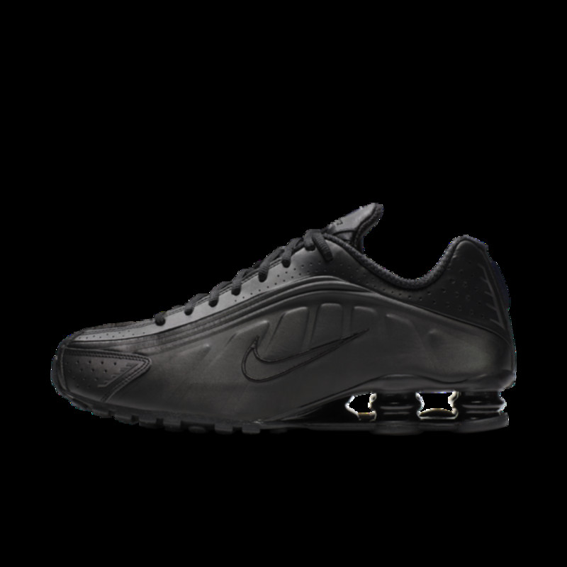 Nike shox r4 triple 2024 black