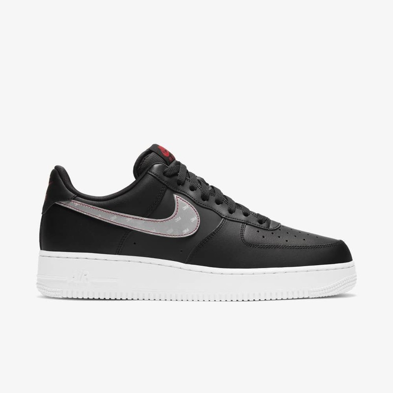 3M REFLECTIVE DIOR BLACK AF1/SIDE AND FRONT