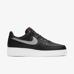 3M x Nike Air Force 1 Black Reflective Logo | CT2296-001