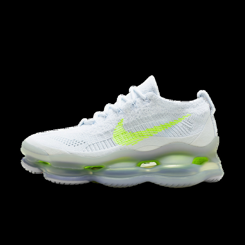 Nike Wmns Air Max Scorpion Flyknit 'Blue Tint Volt' | DJ4702-400