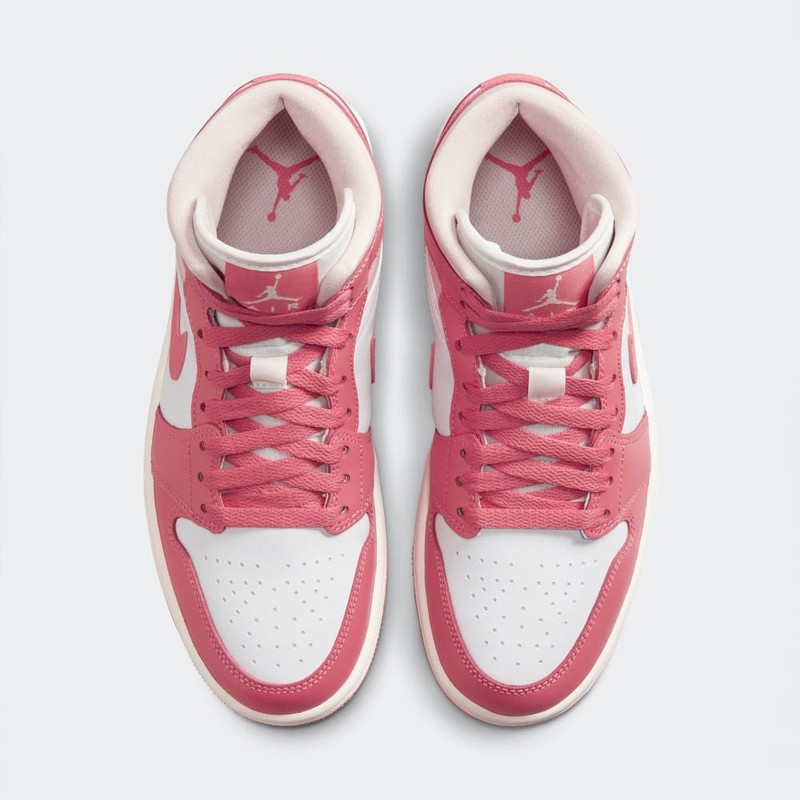 Air Jordan 1 Mid Strawberries and Cream | BQ6472-186