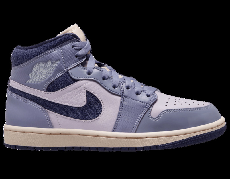 Purple Luxury on Your Feet: The New Air Jordan 1 Mid "Purple Chenille"