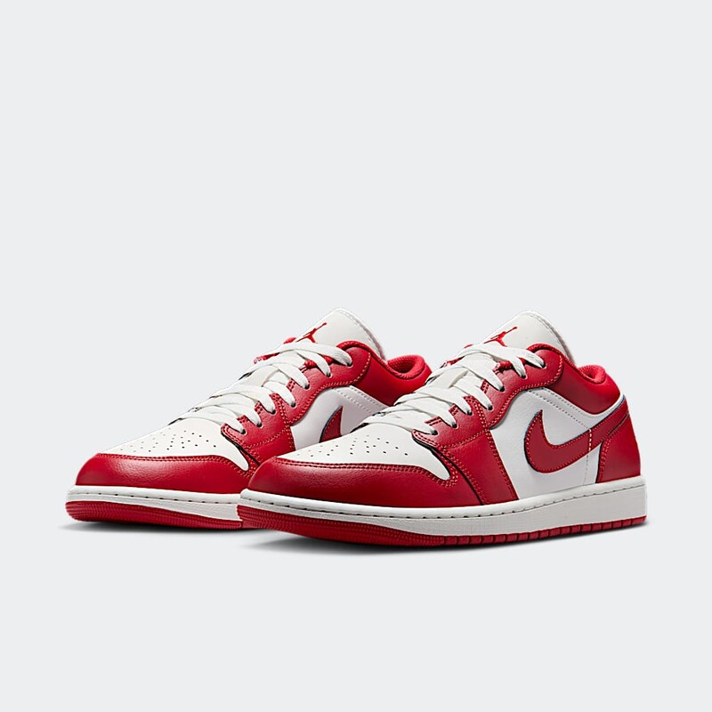 Air Jordan 1 Low "Red/White" | 553558-166