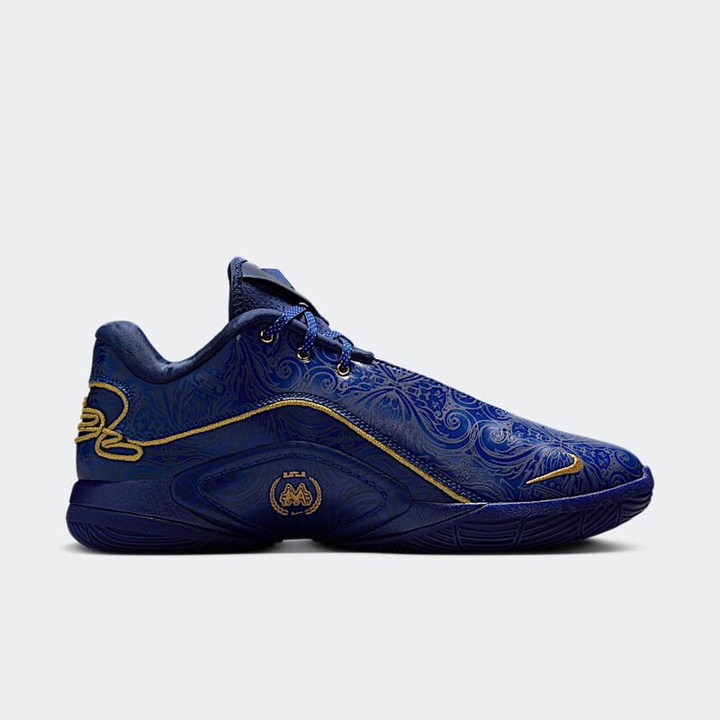 Basketball shoes royal blue hotsell