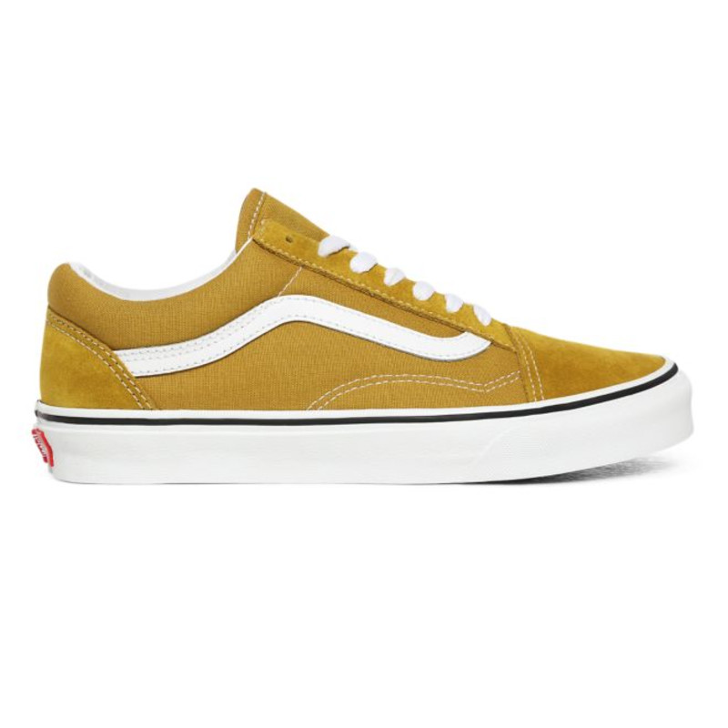 Vans old skool brown true white sale