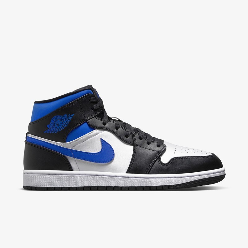 Air Jordan 1 Mid Black/Game Royal | 554724-140