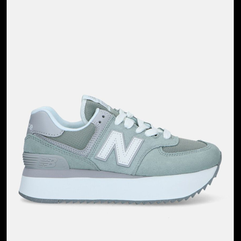 New Balance WL 574 Groene Sneakers | 0196941302461