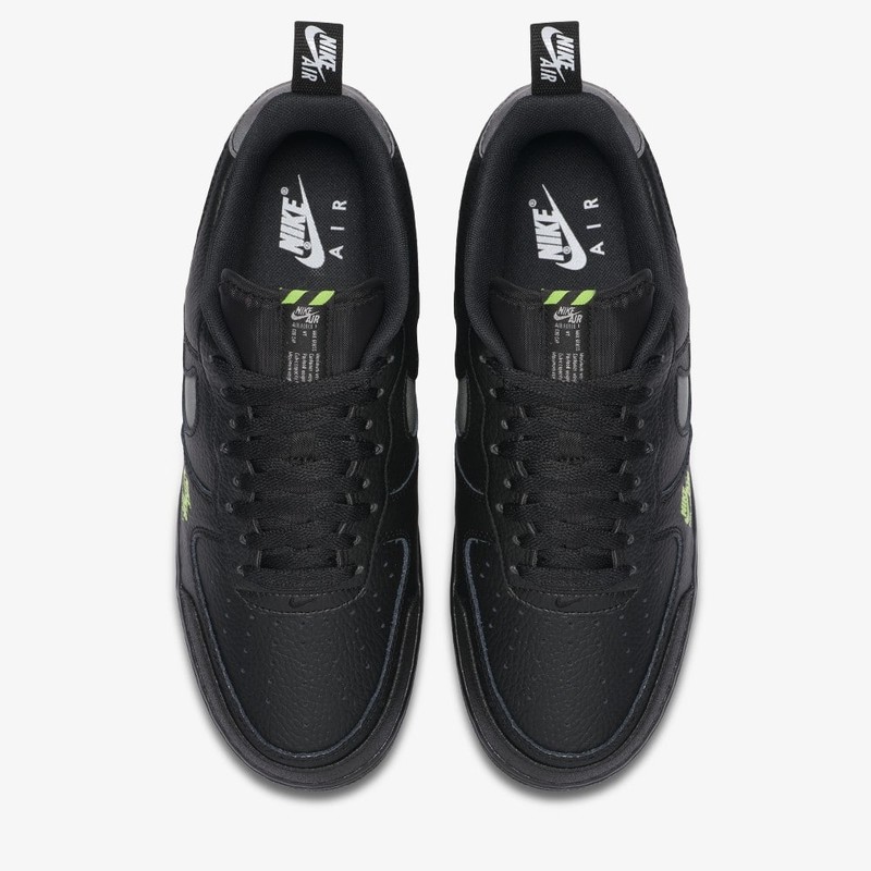 nike air force 1 utility black light smoke grey