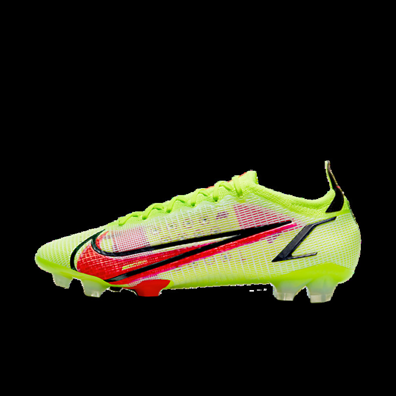 Nike Mercurial Vapor 14 Elite FG Volt Black Bright Crimson