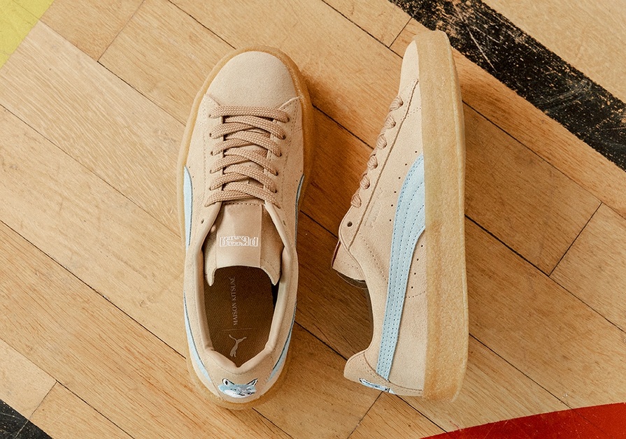 Neue Kollektion von PUMA und Maison Kitsuné beinhaltet elegante Sneakers