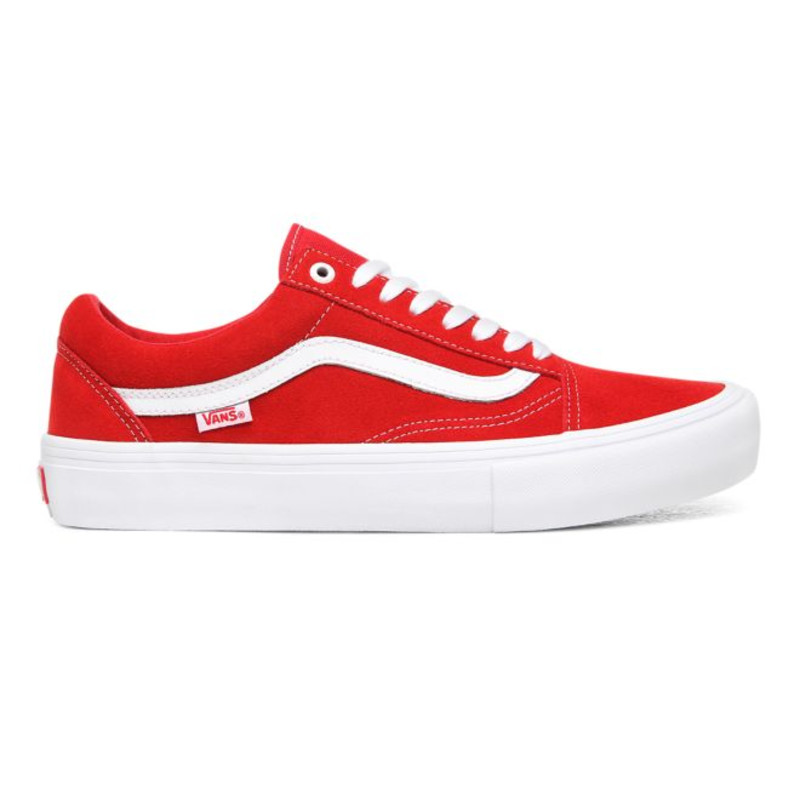 Vans old 2025 skool mens red