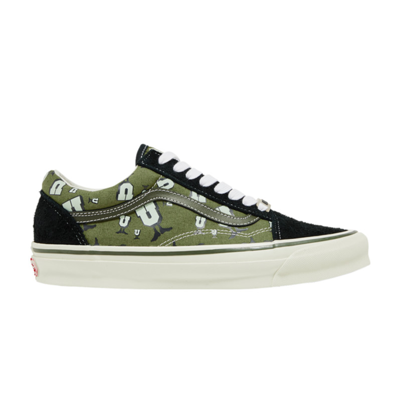 Vans Undefeated x OG Old Skool LX 'U-Man - Grasshopper' | VN0A4P3XGRN