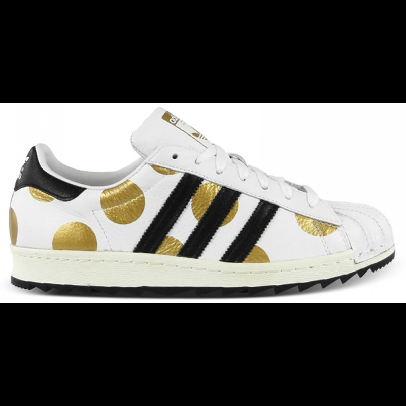 adidas JS Superstar 80s Ripple White Black Gold | G61527