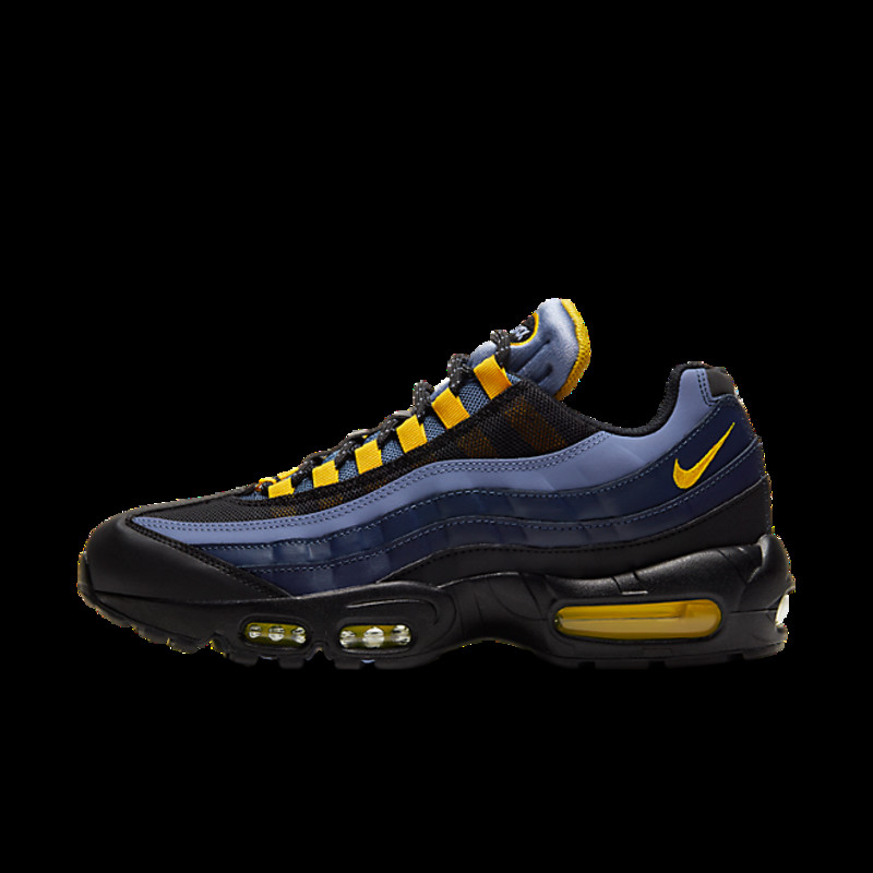 Navy blue and on sale yellow air max 95