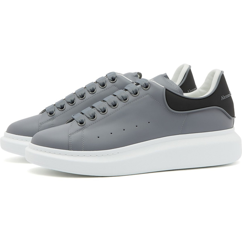 Mcqueen best sale shoes grey