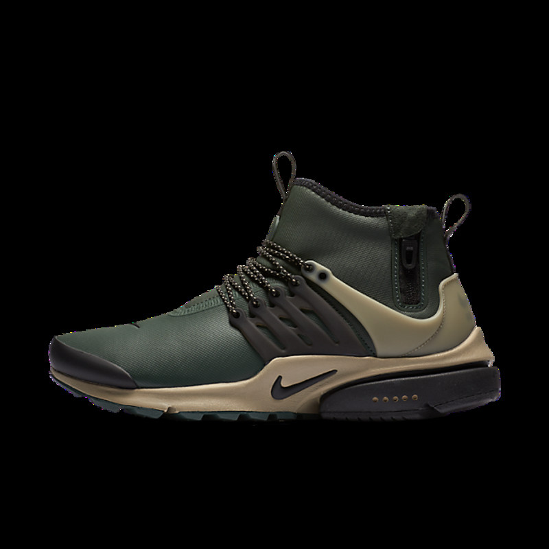 Nike air presto outlet mid utility grove green