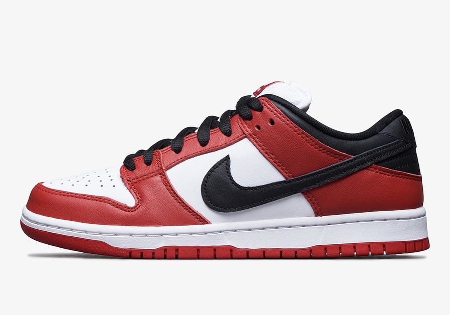 Der legendäre Air Jordan 1-Colorway erscheint auf dem Nike SB Dunk Low