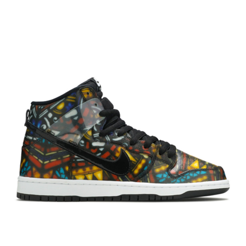 Nike Concepts x SB Dunk High 'Stained Glass' Special Box | 313171-606-S