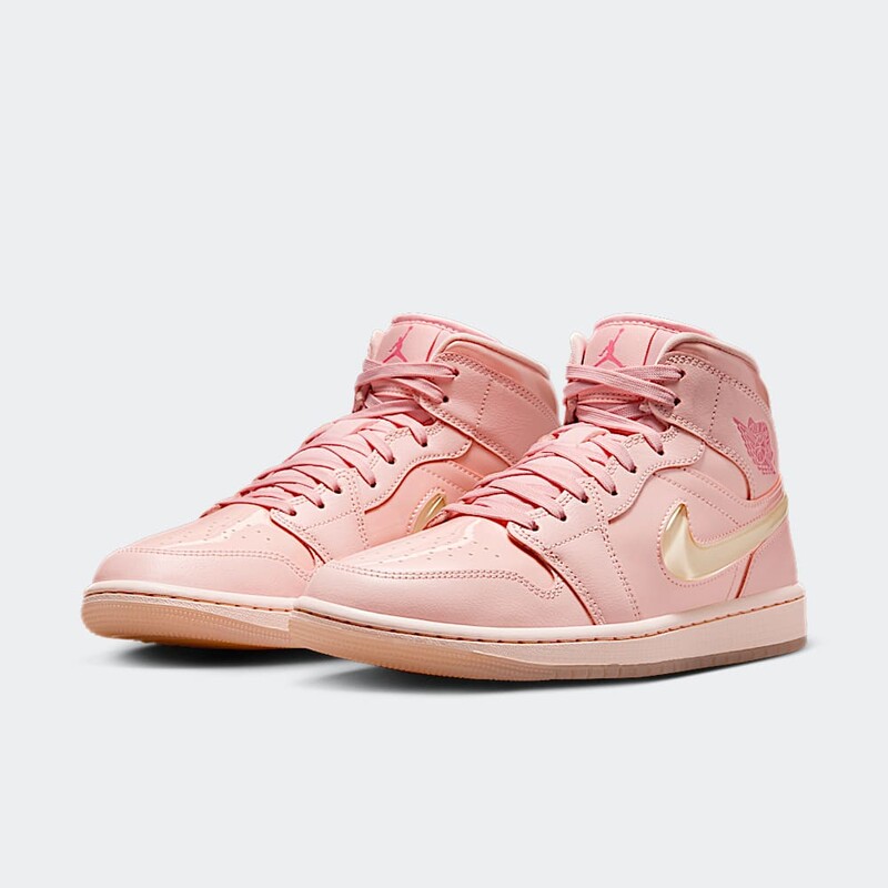 Air Jordan 1 Mid "Pink Patent" | HF3173-600