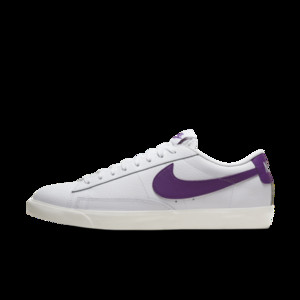 Nike Blazer Low Leather 'Purple Swoosh' | CI6377-103