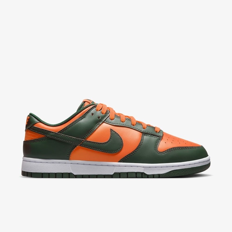 Nike Dunk Low Miami Hurricanes | DD1391-300