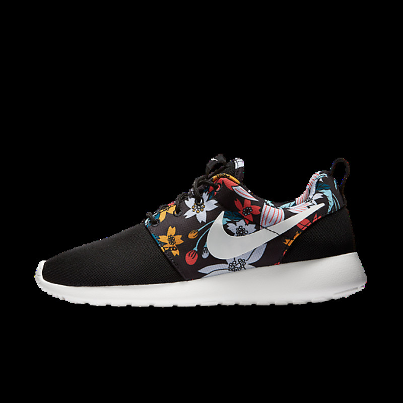 Nike Roshe Run Black Floral Aloha (GS) | 599432-090