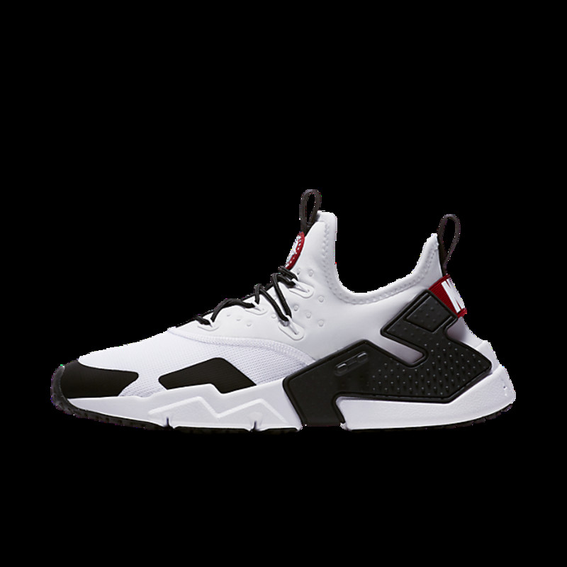 Air huarache drift 2024 white red black