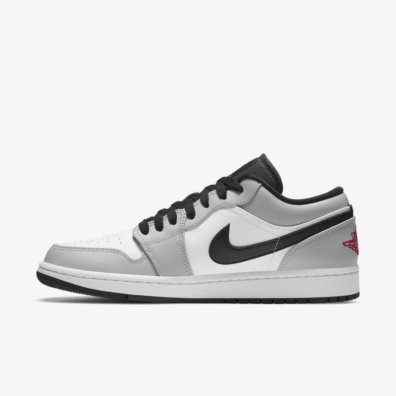 Air Jordan 1 Low Grey/White | 553558-030