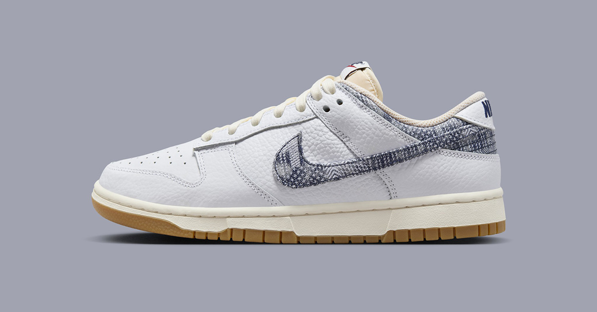 Nike Dunk Low mit „Washed Denim“-Elementen