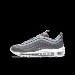 Nike air max 97 gs in grey black and bright crimson deals