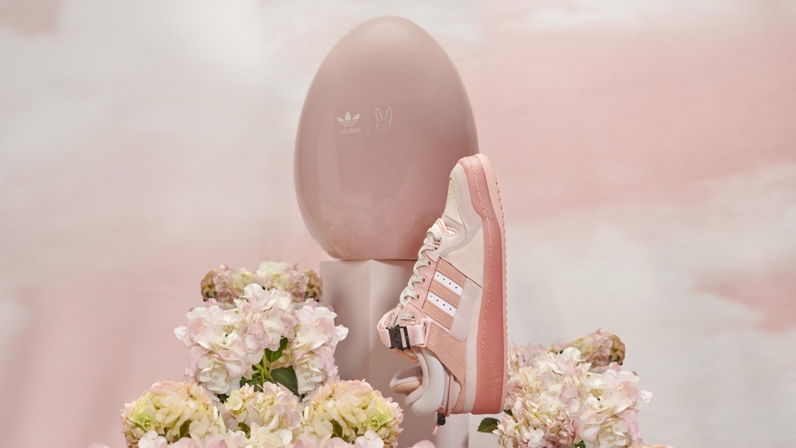 Bad Bunny Will Release a Second adidas Forum Buckle Low in Pink and Peach