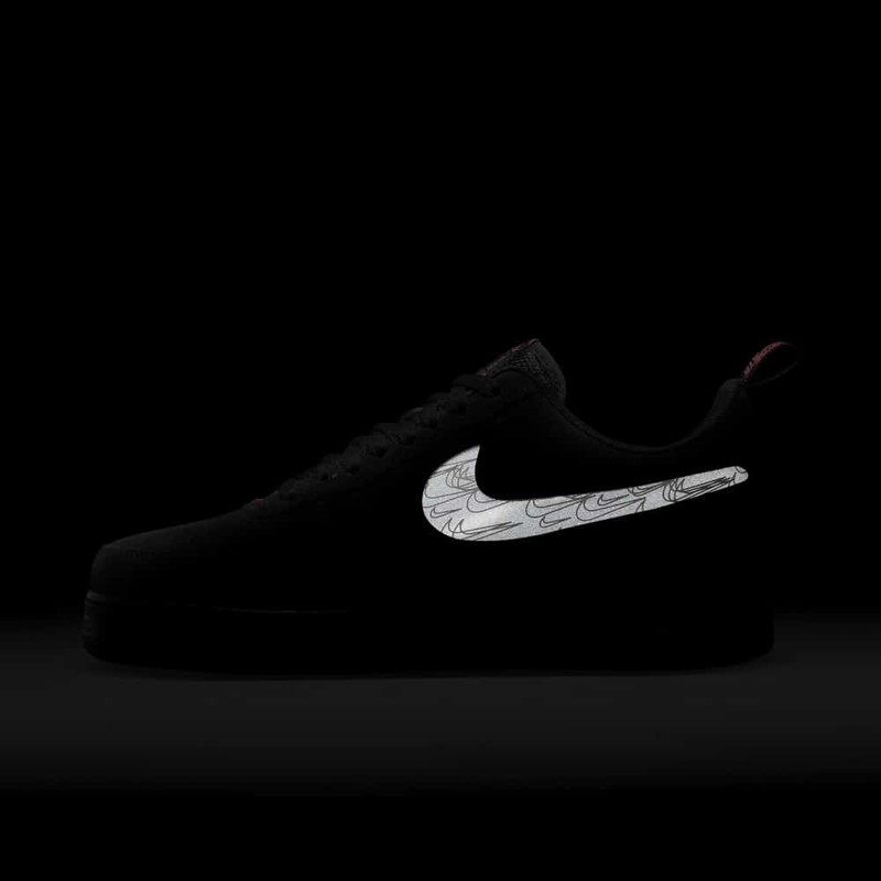 Nike Air Force 1 Reflective Black Suede | DZ4514-001