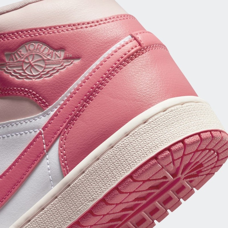 Air Jordan 1 Mid Strawberries and Cream | BQ6472-186