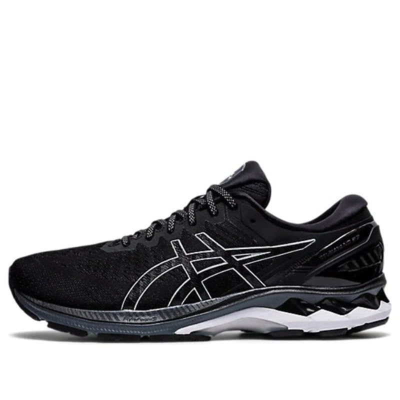 ASICS Gel Kayano 27 ' Silver' Black/Pure Silver Marathon Running | 1011A833-001