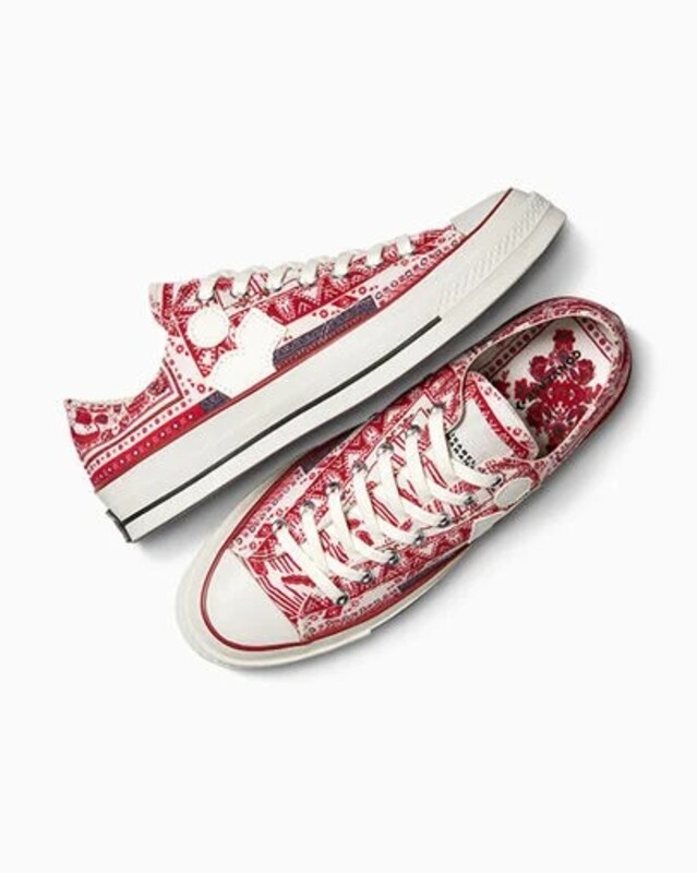 Isabel Marant x Converse Chuck 70 OX "Vanilla Ice & Red" | A14801C