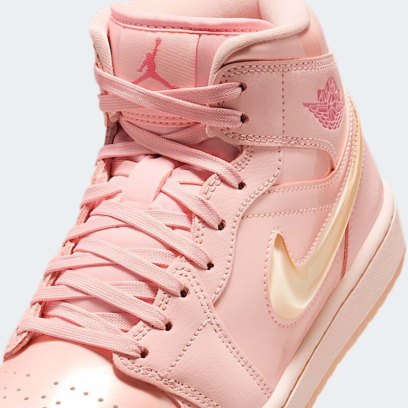 Air Jordan 1 Mid "Pink Patent" | HF3173-600