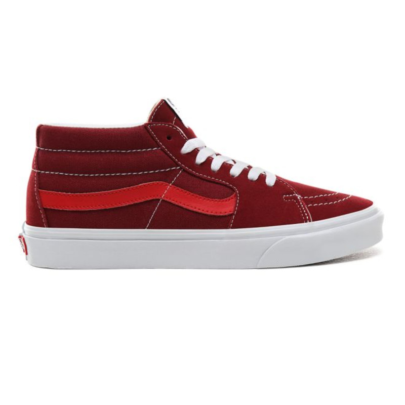 Vans retro clearance red