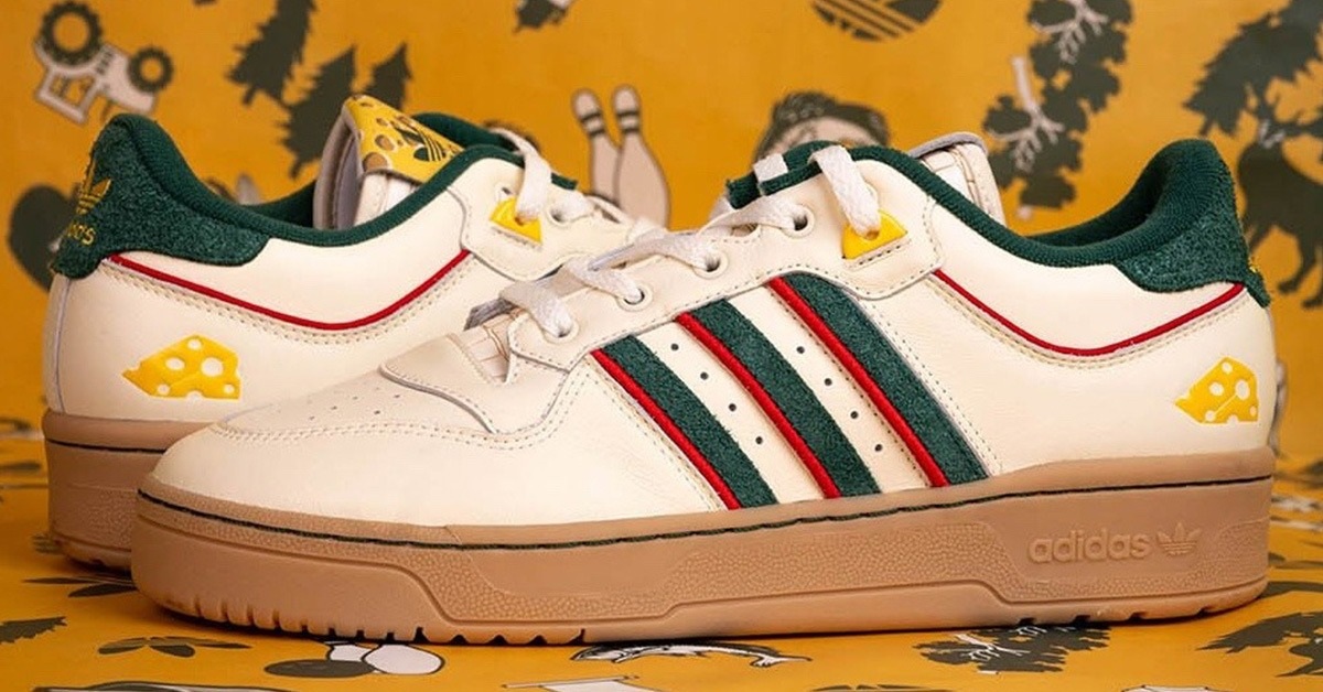 Cheesy, Iconic, Cream City Cool - Here Comes the Shake x adidas Rivalry Low "414 Day"