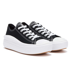 Converse Move Platform Ox Womens Black / White Trainers | 570256C