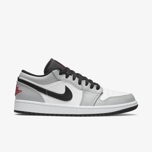 Air Jordan 1 Low Grey/White | 553558-030