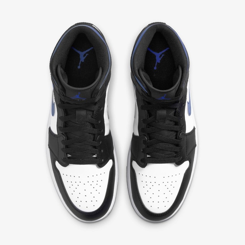 Air Jordan 1 Mid Black/Game Royal | 554724-140