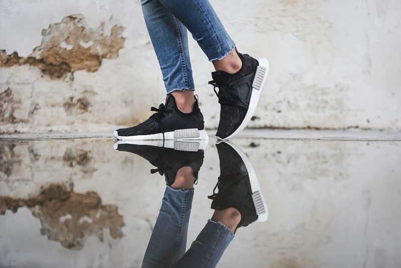 adidas nmd tan black