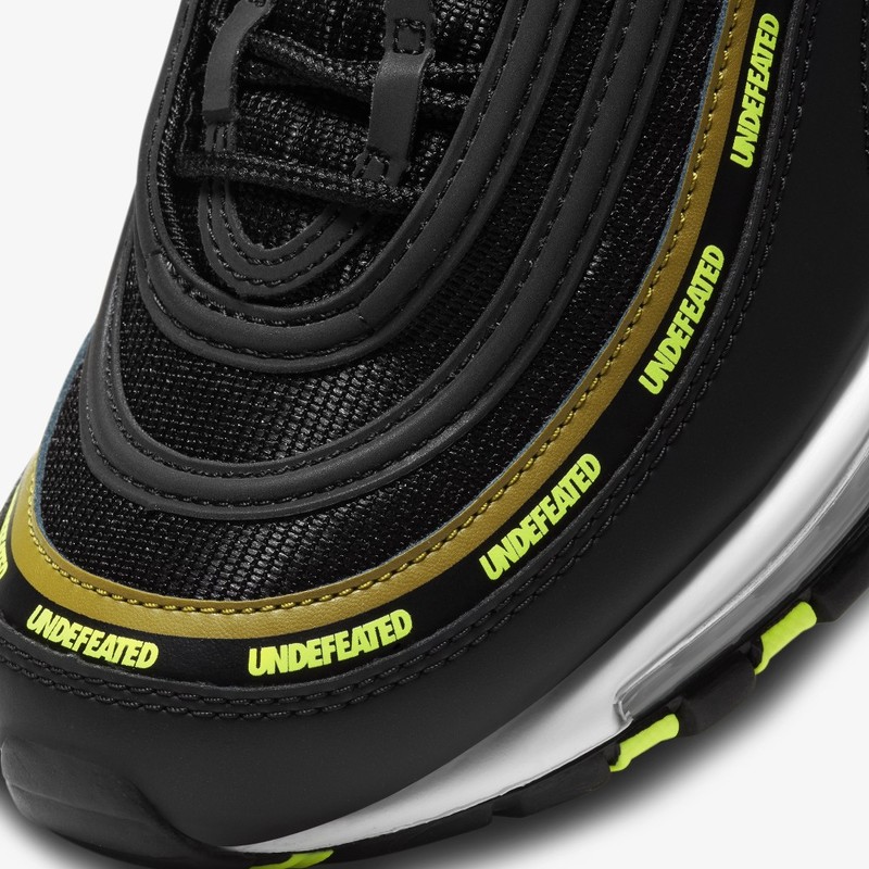 UNDEFEATED x Nike Air Max 97 Black Volt | DC4830-001
