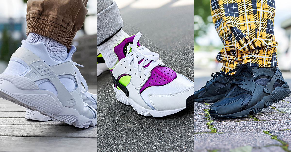 Latest Pickup: Nike Air Huarache "Magenta", "Triple White", and "Triple Black"