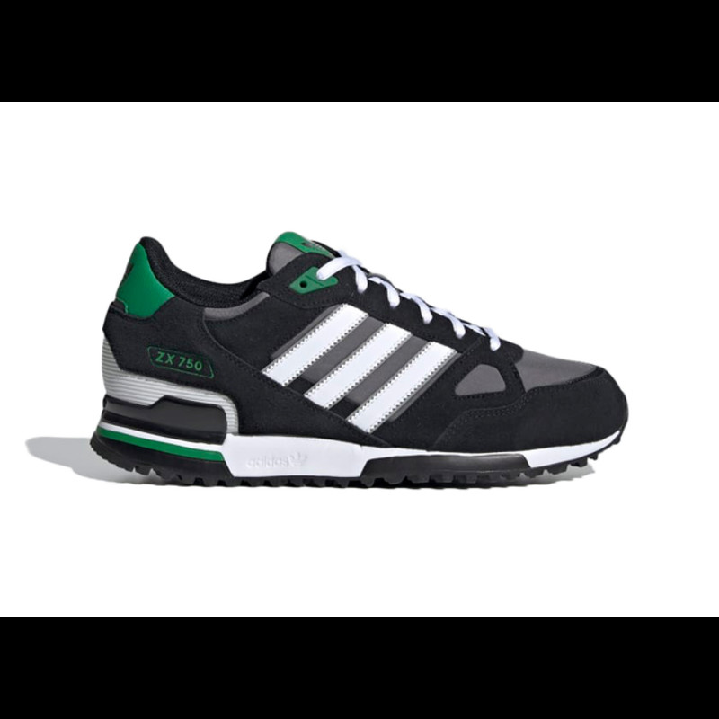 adidas ZX 750 Core Black Green FY1496 Grailify