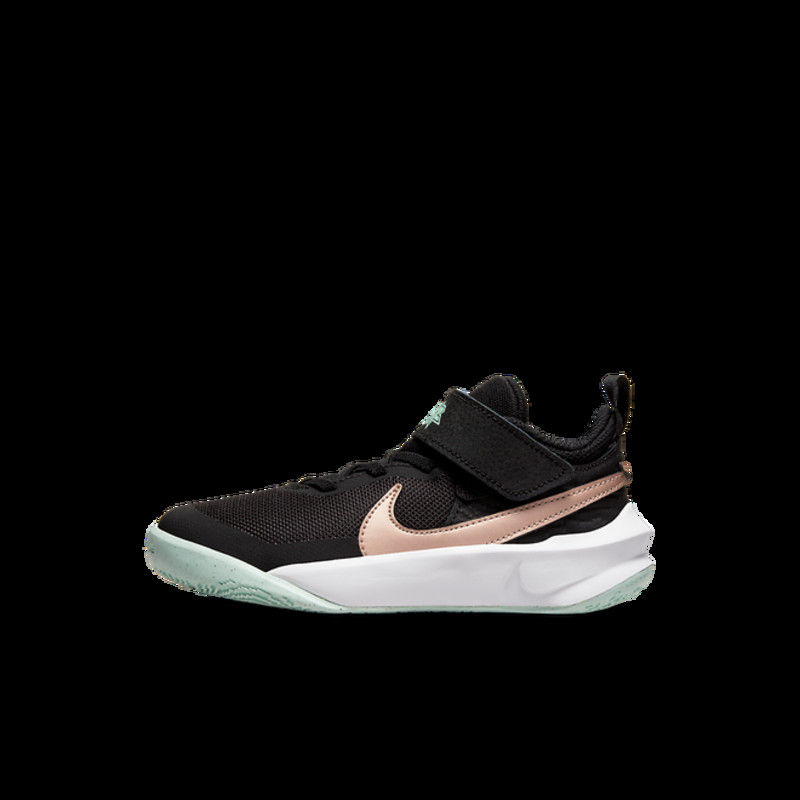 Nike Team Hustle D10 PS 'Black Mint Metallic Red Bronze' | CW6736-009