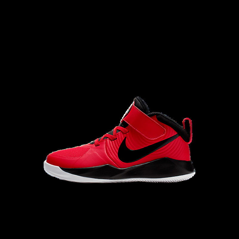 Nike Team Hustle D 9 University Red (PS) | AQ4225-600